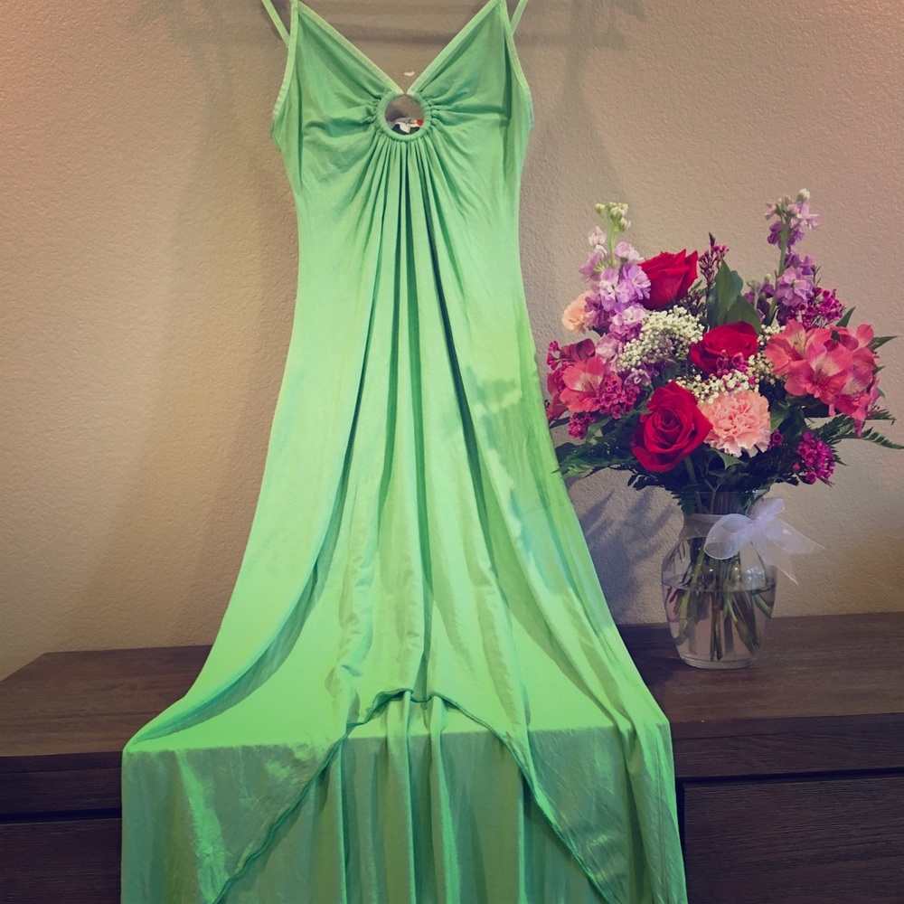 Michelle Jonas Keyhole Maxi Dress